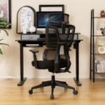 Adjustable Ergonomic Office Chair with Lumbar Support and Headrest 9 Adjustable Ergonomic Office Chair with Lumbar Support and Headrest