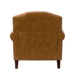 Eric Camel Vegan Leather Nailhead Trim Armchair 9 Eric Camel Vegan Leather Nailhead Trim Armchair