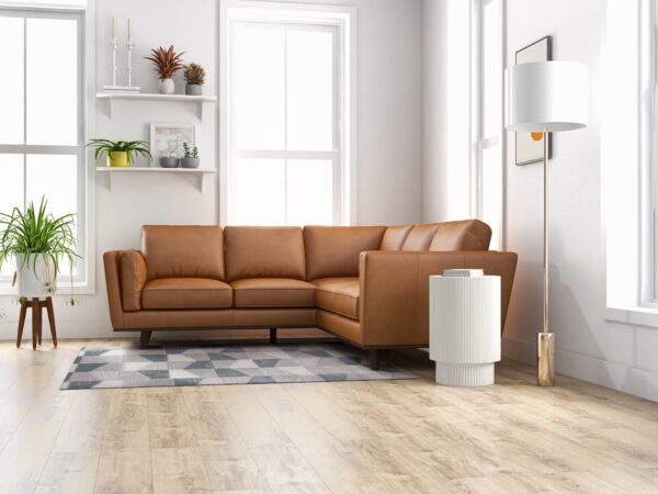 ErmanTanLeatherCornerSofa 4