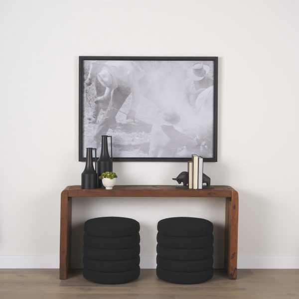 Estelle Rustic Brown Reclaimed Wood Console Table 1