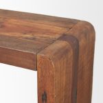 Estelle Rustic Brown Reclaimed Wood Console Table