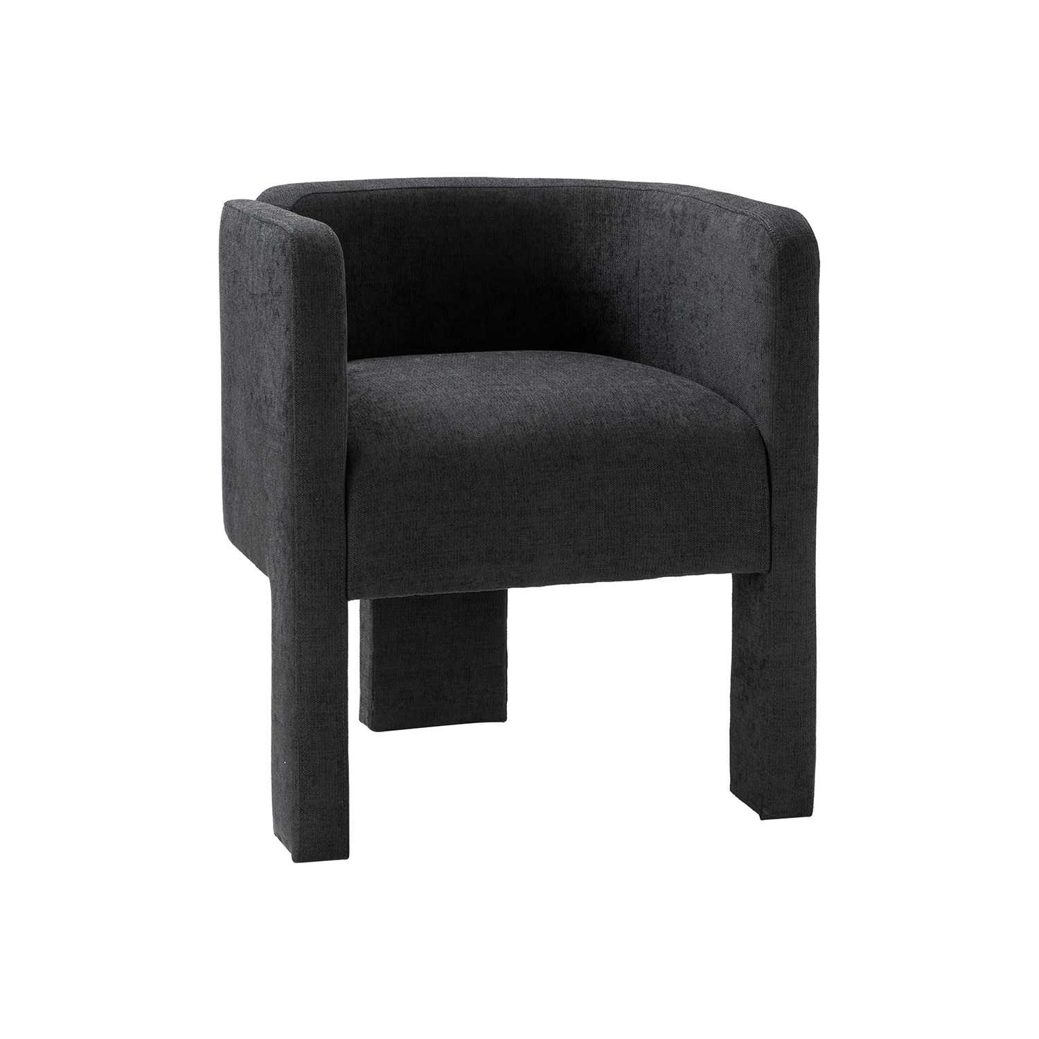 Eugen Charcoal Cutout Modern Dining Chair 2 Eugen Charcoal Cutout Modern Dining Chair - Image 2
