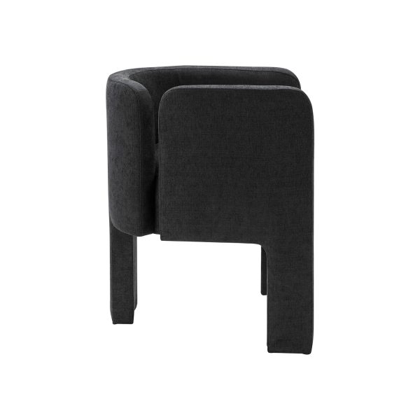 Eugen Charcoal Cutout Modern Dining Chair 2