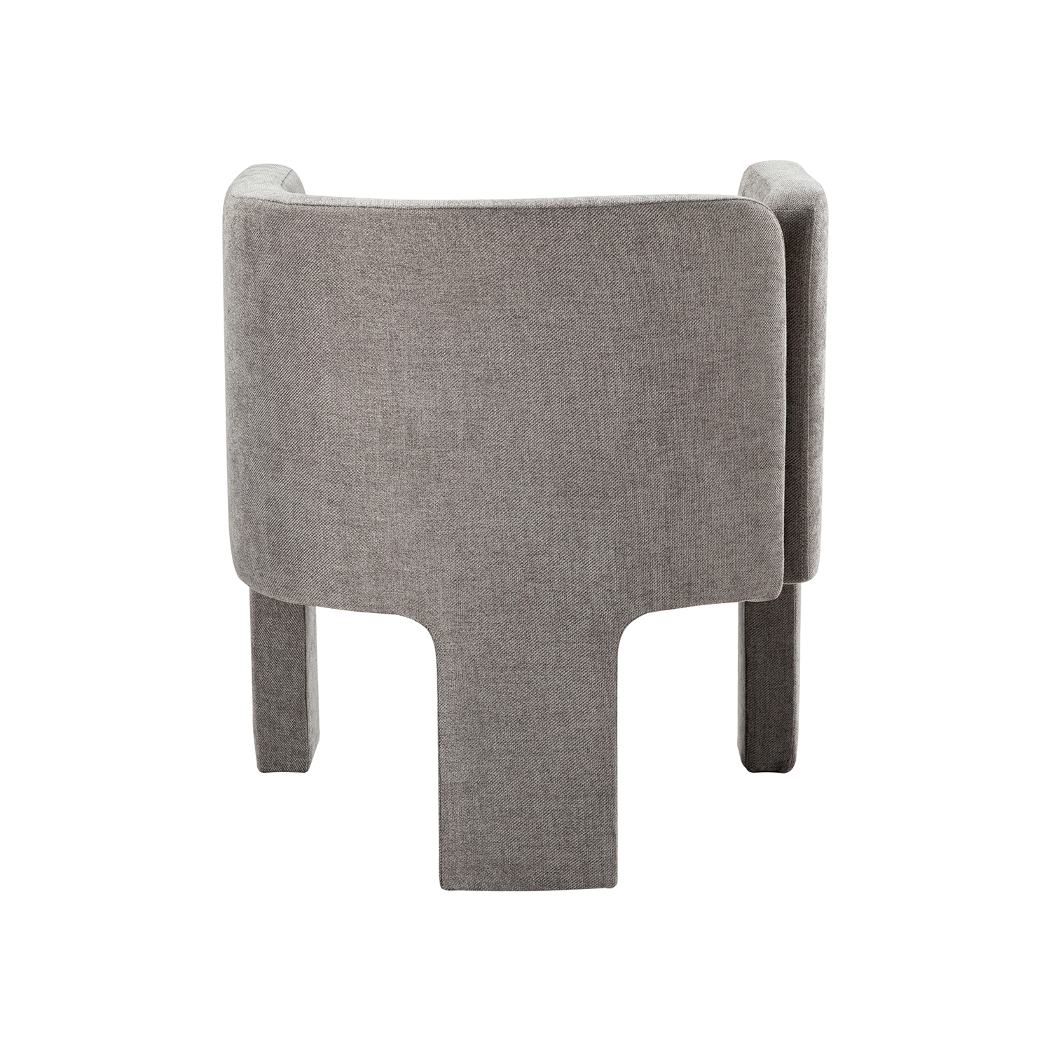 Eugen Grey Cutout Modern Dining Chair 4 Eugen Grey Cutout Modern Dining Chair - Image 4