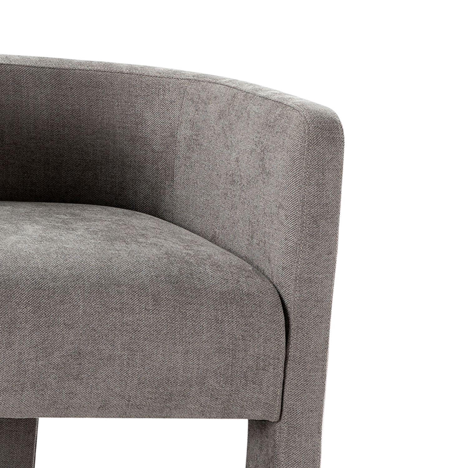 Eugen Grey Cutout Modern Dining Chair 5 Eugen Grey Cutout Modern Dining Chair - Image 5