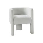 Eugen Ivory Cutout Modern Dining Chair 7 Eugen Ivory Cutout Modern Dining Chair