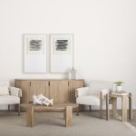 Evelyn Light Brown Oblong Coffee Table