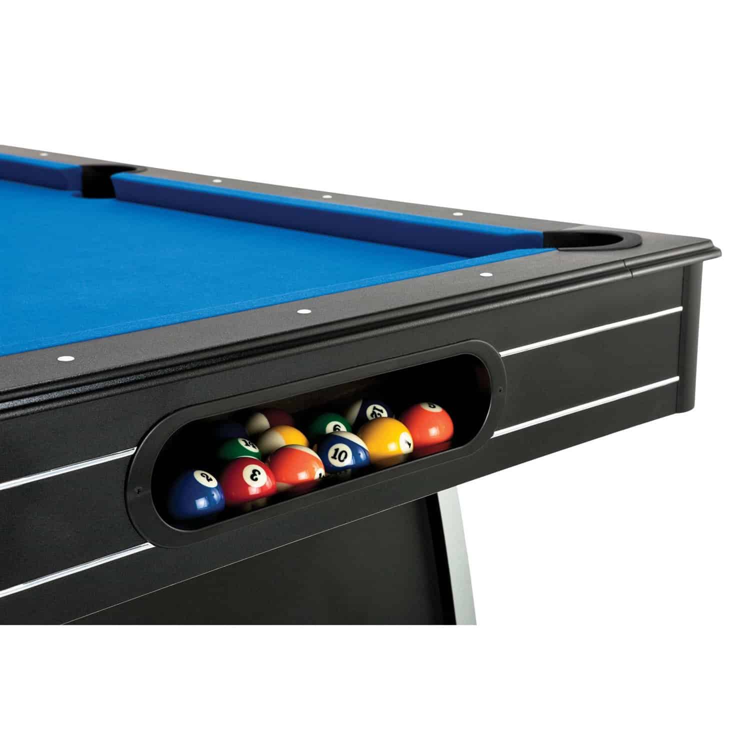 7 Ft Blue Pool Table with Cues and Billiard Balls 4 7 Ft Blue Pool Table with Cues and Billiard Balls - Image 4