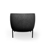 FINN Licorice Boucle Lounge Chair Black Powder Coated Base 9 FINN Licorice Boucle Lounge Chair Black Powder Coated Base