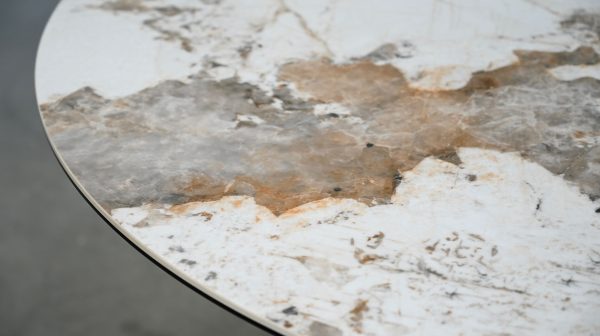 FORMA Magellano Ceramic Top Round Extension Dining Table 5 2