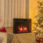 26 Inch Infrared Electric Fireplace Insert with Remote Control