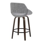 Fabrico 26in Mid-Century Modern Swivel Counter Stools (Set of 2) (Set of 2) 15 Fabrico 26in Mid-Century Modern Swivel Counter Stools (Set of 2) (Set of 2)