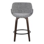 Fabrico 26in Mid-Century Modern Swivel Counter Stools (Set of 2) (Set of 2) 16 Fabrico 26in Mid-Century Modern Swivel Counter Stools (Set of 2) (Set of 2)