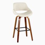 Fabrico 30" Mid-Century Barstool with Swivel in Walnut (Set of 2) (Set of 2) 13 Fabrico 30" Mid-Century Barstool with Swivel in Walnut (Set of 2) (Set of 2)