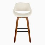 Fabrico 30" Mid-Century Barstool with Swivel in Walnut (Set of 2) (Set of 2) 17 Fabrico 30" Mid-Century Barstool with Swivel in Walnut (Set of 2) (Set of 2)