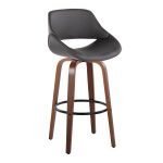 Fabrico 30" Mid-Century Swivel Bar Stools in Grey (Set of 2) (Set of 2) 13 Fabrico 30" Mid-Century Swivel Bar Stools in Grey (Set of 2) (Set of 2)