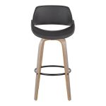 Fabrico 30" Mid-Century Swivel Barstools in Grey (Set of 2) (Set of 2) 17 Fabrico 30" Mid-Century Swivel Barstools in Grey (Set of 2) (Set of 2)