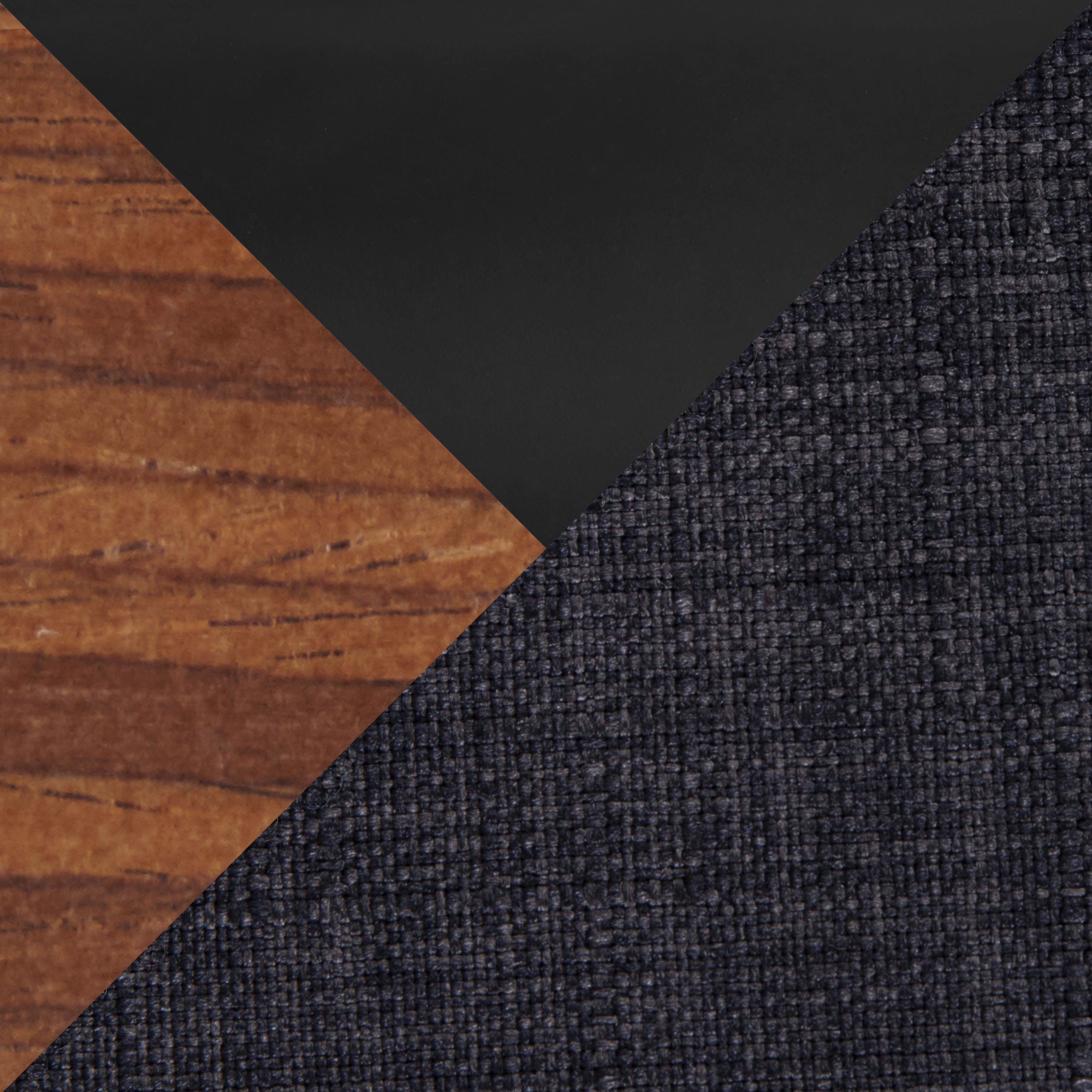 Fabrico 30 Mid-Century Walnut and Charcoal Swivel Barstool (Set of 2) 9 Fabrico 30 Mid-Century Walnut and Charcoal Swivel Barstool (Set of 2) - Image 9