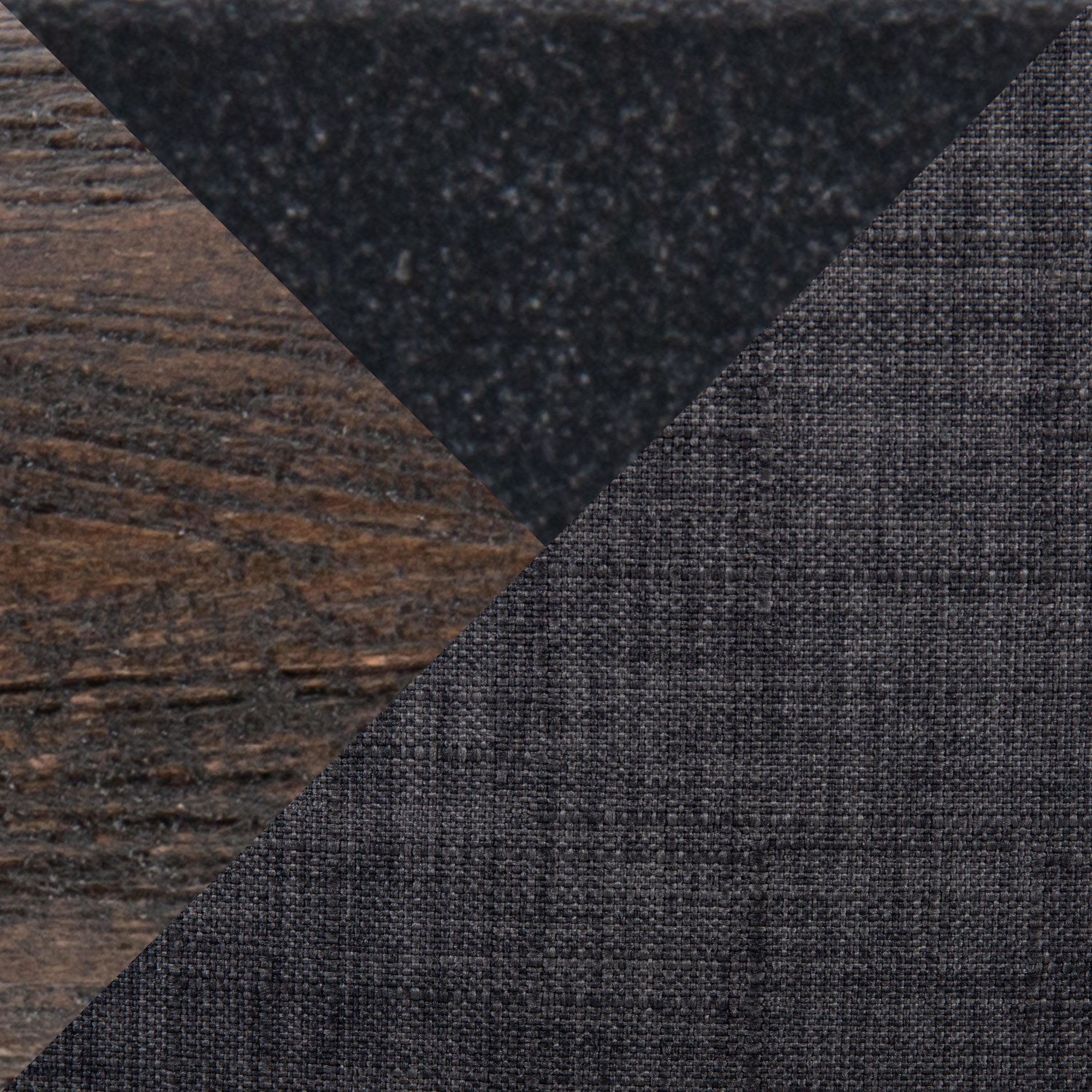 Fabrico Charcoal Fabric Dark Walnut Farmhouse Accent Chairs (Set of 2) 9 Fabrico Charcoal Fabric Dark Walnut Farmhouse Accent Chairs (Set of 2) - Image 9