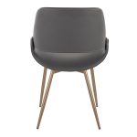 Fabrico Contemporary Antique Copper and Grey Accent Chairs (Set of 2) 12 Fabrico Contemporary Antique Copper and Grey Accent Chairs (Set of 2)