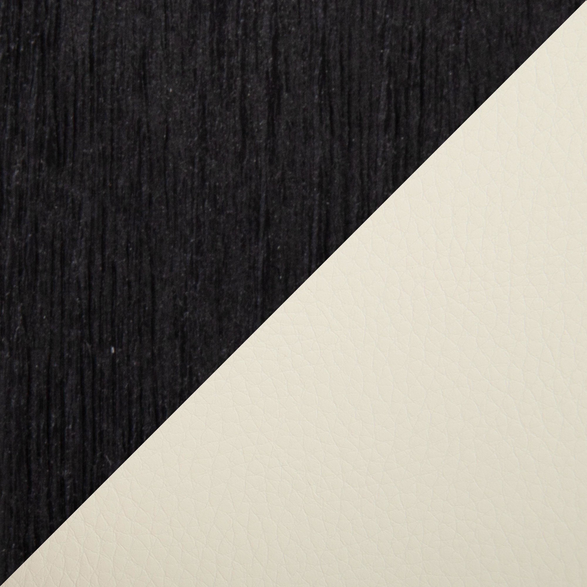 Fabrico Mid-Century Modern Black Wood Cream Chairs (Set of 2) 8 Fabrico Mid-Century Modern Black Wood Cream Chairs (Set of 2) - Image 8