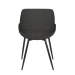 Fabrico Mid-Century Modern Black/Charcoal Accent Chairs (Set of 2) 18 Fabrico Mid-Century Modern Black/Charcoal Accent Chairs (Set of 2)