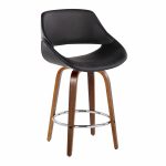 Fabrico Mid-Century Modern Swivel Counter Stools Black (Set of 2) (Set of 2) 13 Fabrico Mid-Century Modern Swivel Counter Stools Black (Set of 2) (Set of 2)