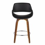 Fabrico Mid-Century Modern Swivel Counter Stools Black (Set of 2) (Set of 2) 17 Fabrico Mid-Century Modern Swivel Counter Stools Black (Set of 2) (Set of 2)