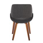 Fabrico Walnut and Charcoal Mid-Century Modern Accent Chairs (Set of 2) 17 Fabrico Walnut and Charcoal Mid-Century Modern Accent Chairs (Set of 2)