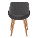 Fabrico Zebra Wood Charcoal Mid-Century Modern Chairs (Set of 2) 13 Fabrico Zebra Wood Charcoal Mid-Century Modern Chairs (Set of 2)