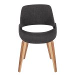 Fabrico Zebra Wood Charcoal Mid-Century Modern Chairs (Set of 2) 14 Fabrico Zebra Wood Charcoal Mid-Century Modern Chairs (Set of 2)