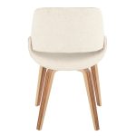 Fabrico Zebra Wood Cream Mid-Century Modern Accent Chairs (Set of 2) 13 Fabrico Zebra Wood Cream Mid-Century Modern Accent Chairs (Set of 2)