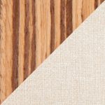 Fabrico Zebra Wood Cream Mid-Century Modern Accent Chairs (Set of 2) 16 Fabrico Zebra Wood Cream Mid-Century Modern Accent Chairs (Set of 2)