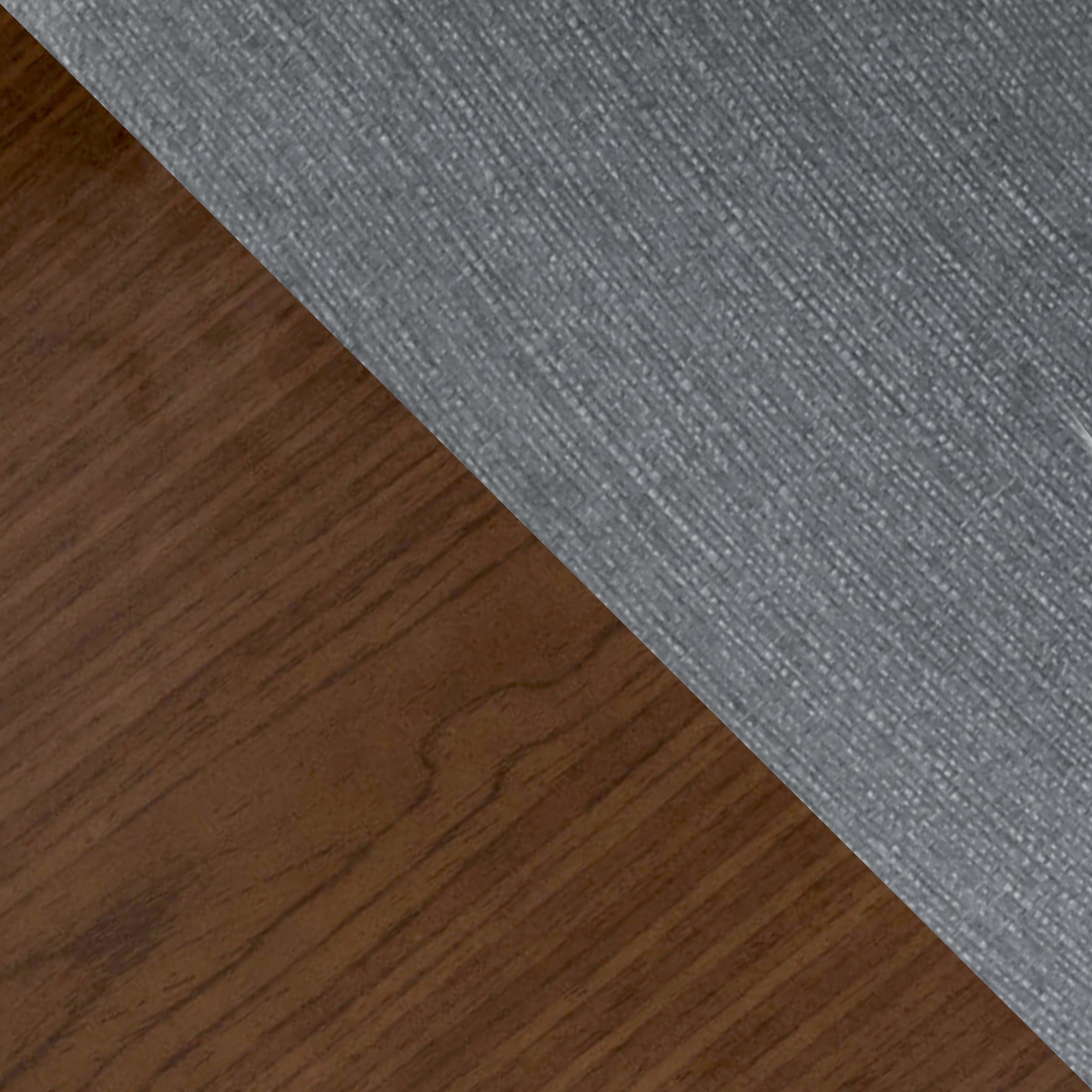 Fabrizzi Mid-Century Modern Walnut and Grey Accent Chair 13 Fabrizzi Mid-Century Modern Walnut and Grey Accent Chair - Image 13