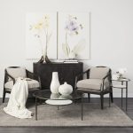 Felicity 15.8L X 15.8W X 22.5H Glass Top W/ White Marble Shelf and Antique Gold Base End/Side Table