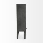 Felix Gray Metal Square Table Clock