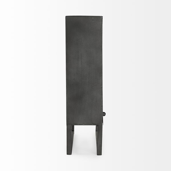 Felix Gray Metal Square Table Clock 2