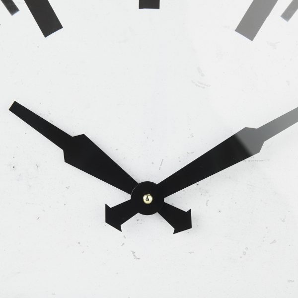 Felix Gray Metal Square Table Clock 6