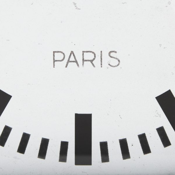 Felix Gray Metal Square Table Clock 7