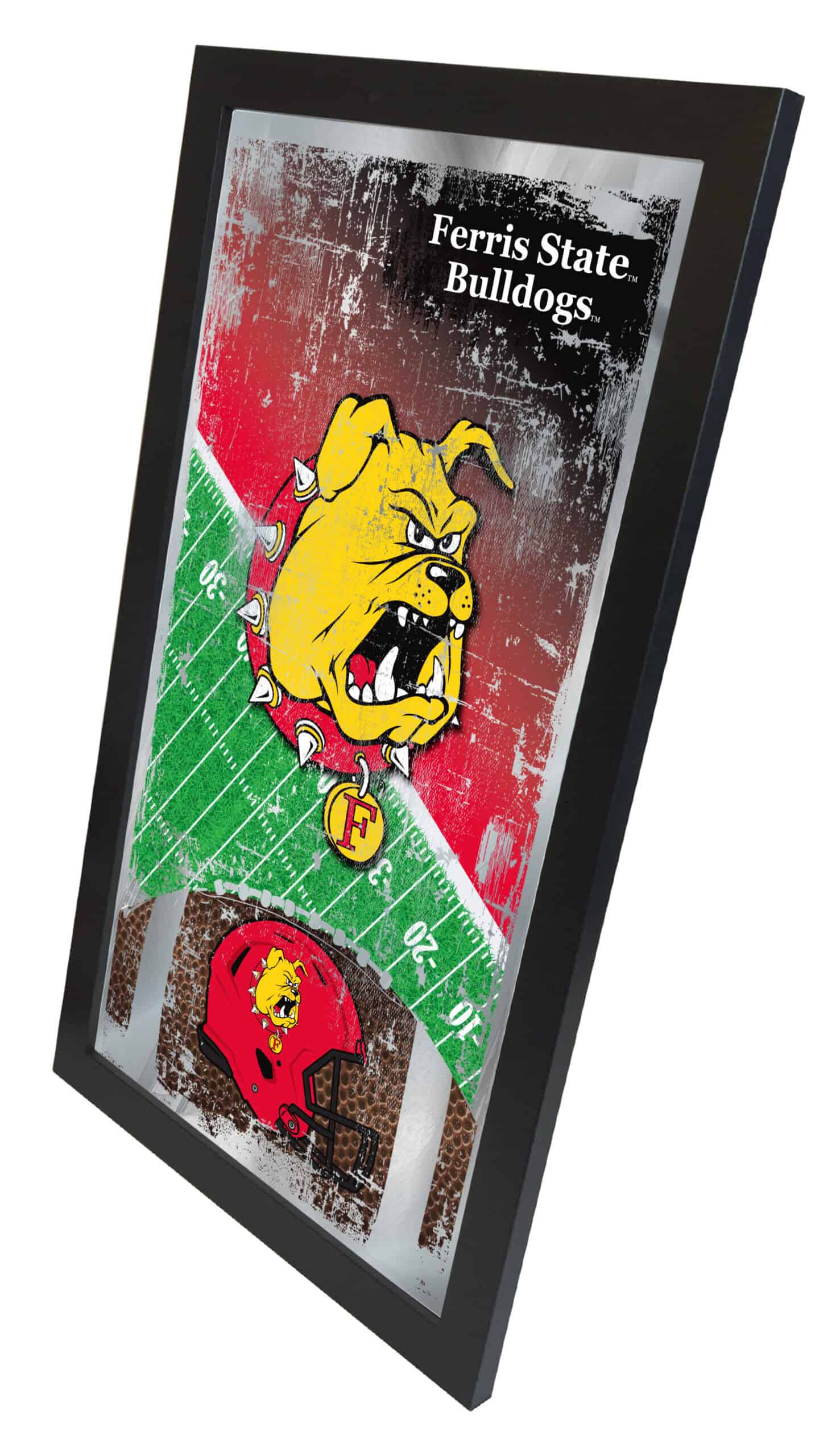 Ferris State University 15x26 Football Wall Mirror 5 Ferris State University 15x26 Football Wall Mirror