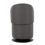 Finch Black Metal Charcoal Fabric Contemporary Adjustable Swivel Chair 28 Finch Black Metal Charcoal Fabric Contemporary Adjustable Swivel Chair
