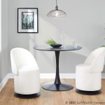 Finch Black Metal Cream Fabric Contemporary Swivel Chair 22 Finch Black Metal Cream Fabric Contemporary Swivel Chair