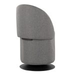 Finch Contemporary Grey Fabric Adjustable Swivel Chair LumiSource 28 Finch Contemporary Grey Fabric Adjustable Swivel Chair LumiSource