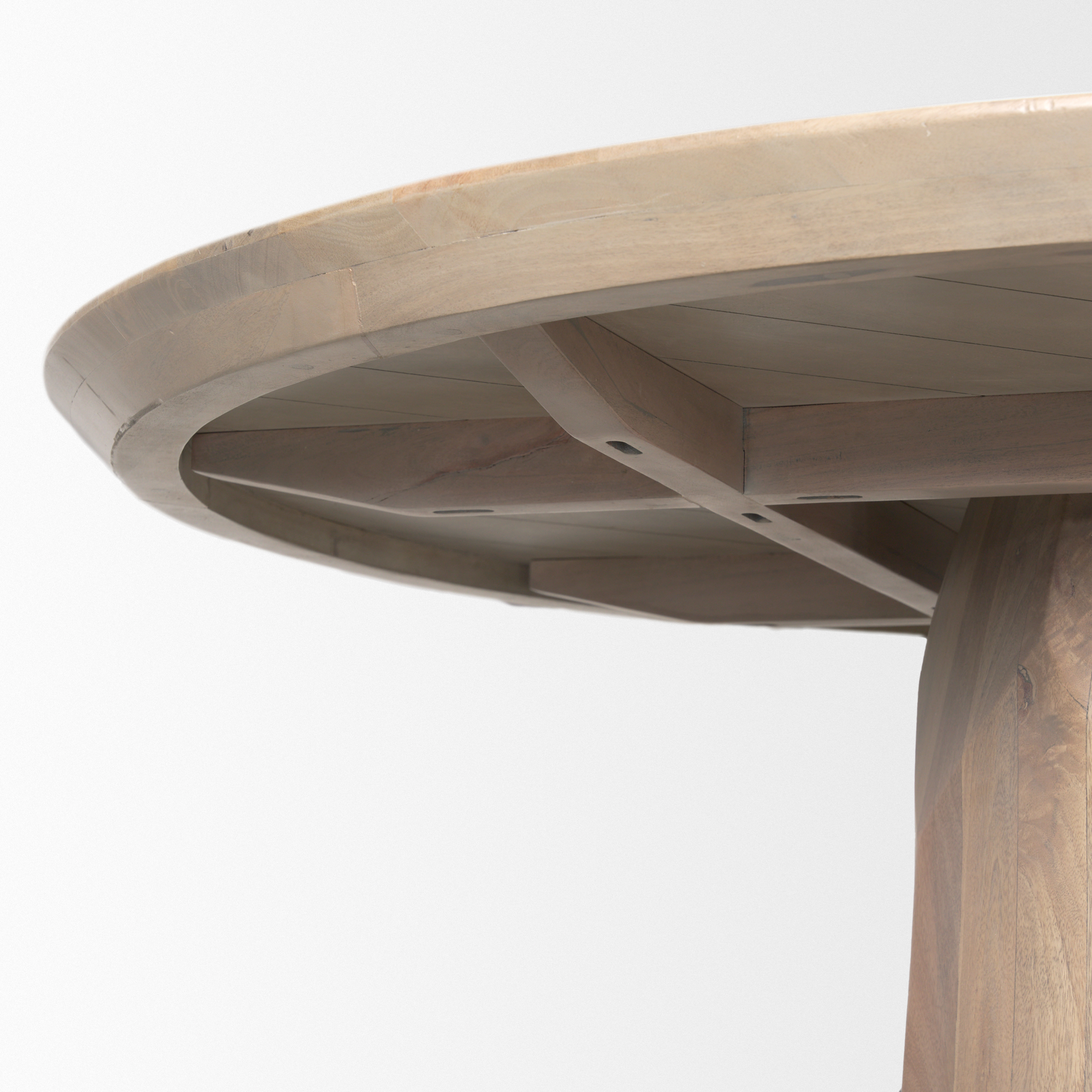 Fitzgerald 60" Light Brown Wood Dining Table 8 Fitzgerald 60" Light Brown Wood Dining Table - Image 8