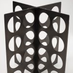 Fletcher (Large) 6L x 6W Gray Metal Abstract Decorative Object