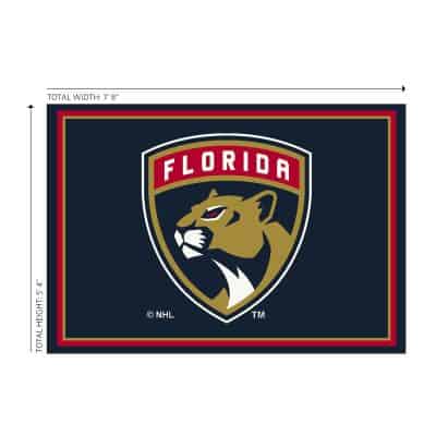 Florida Panthers 6x8 Spirit Rug