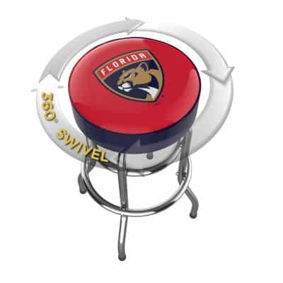 Florida Panthers Chrome Bar Stool