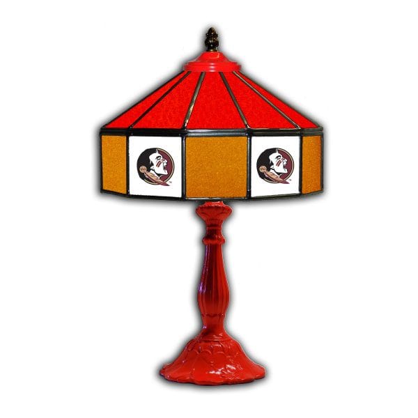 Florida State 21 inch Glass Table Lamp