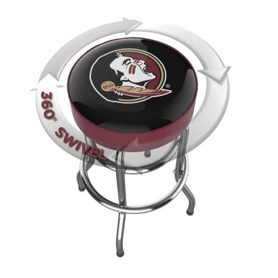 Florida State Chrome Bar Stool