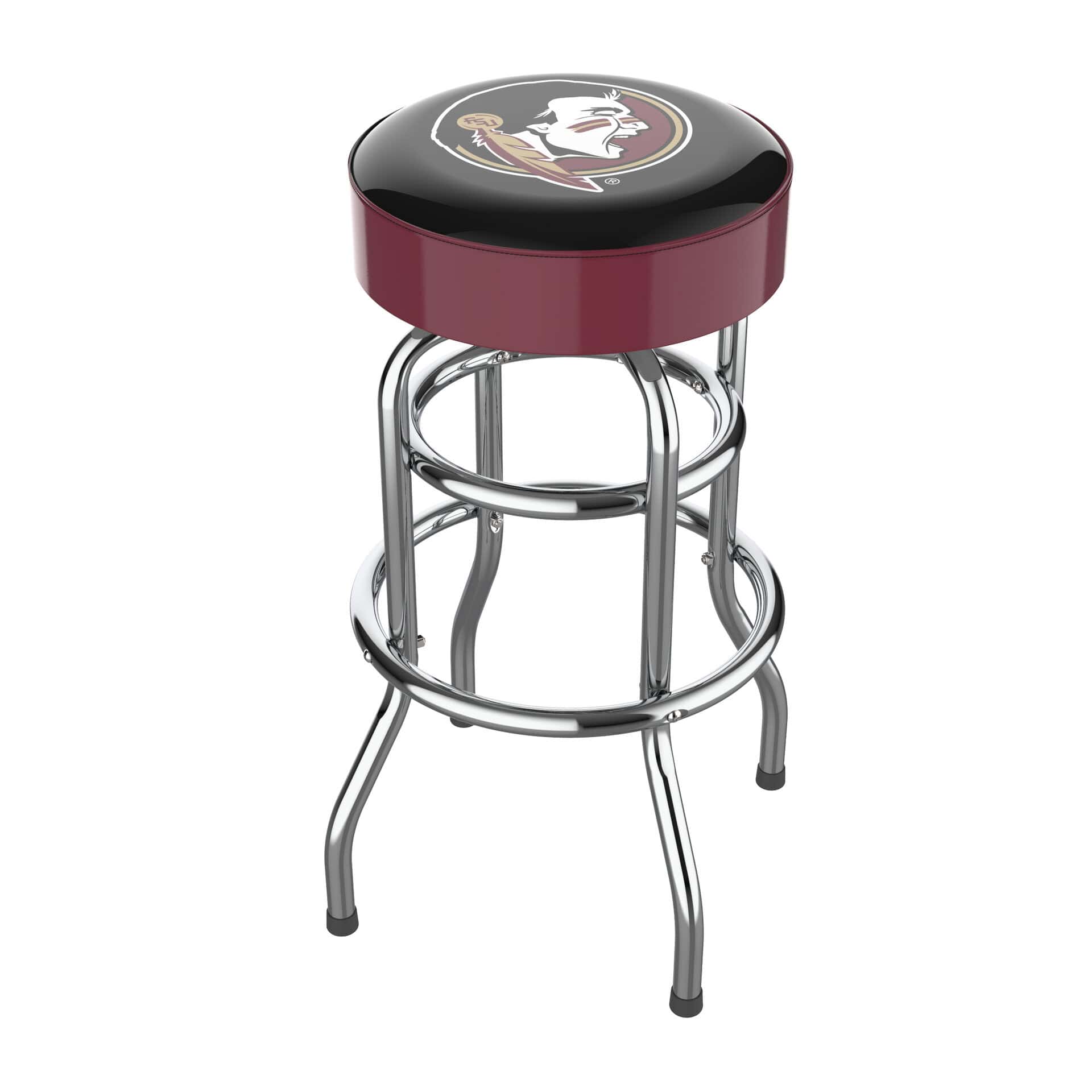 Florida State Chrome Bar Stool 7 Florida State Chrome Bar Stool - Image 7